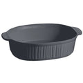 Granite 4 qt. Oval Casserole Dish with Ridges A99743
