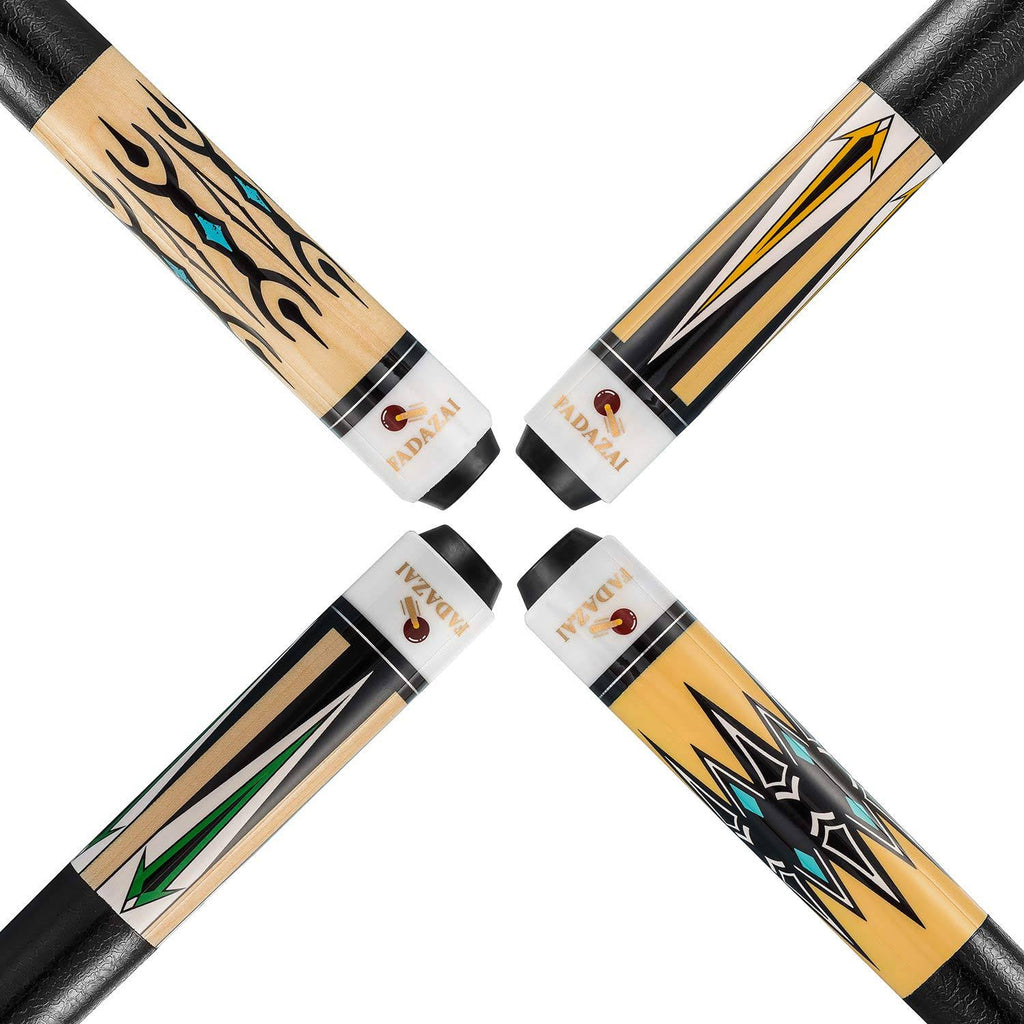 Set of 4 Billiard Cue Sticks N6829