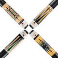 Set of 4 Billiard Cue Sticks N6829