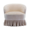 Swivel Velvet Upholstered Accent Armchair K58114