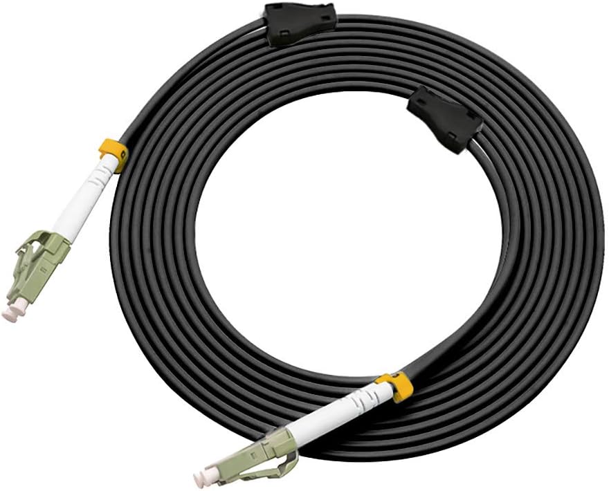 50M LC to LC Outdoor Armored Duplex OM2 Fiber Optic Cable T135117