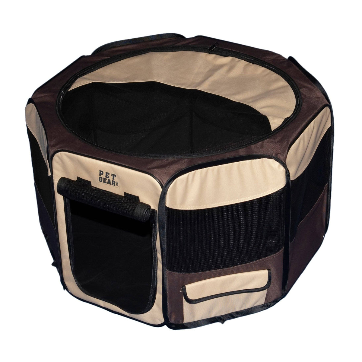 Soft-Sided Pet Pen with Removable Top, Sahara, 42x22 R566
