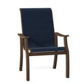 Patio Dining Armchair Textured Kona Navy P35962