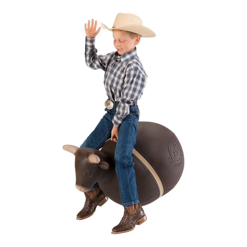 Inflatable Bouncy Bull Rodeo Ride-on Toy E595192