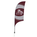 7.5 ft. Razor Feather NCAA Flag with Spike Base C272