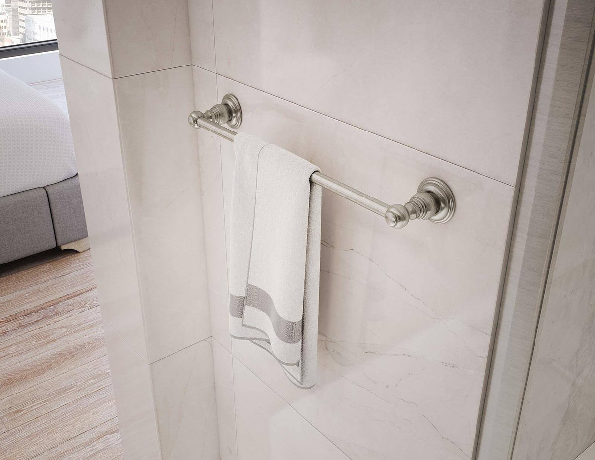 Satin Nickel Towel Bar F3446