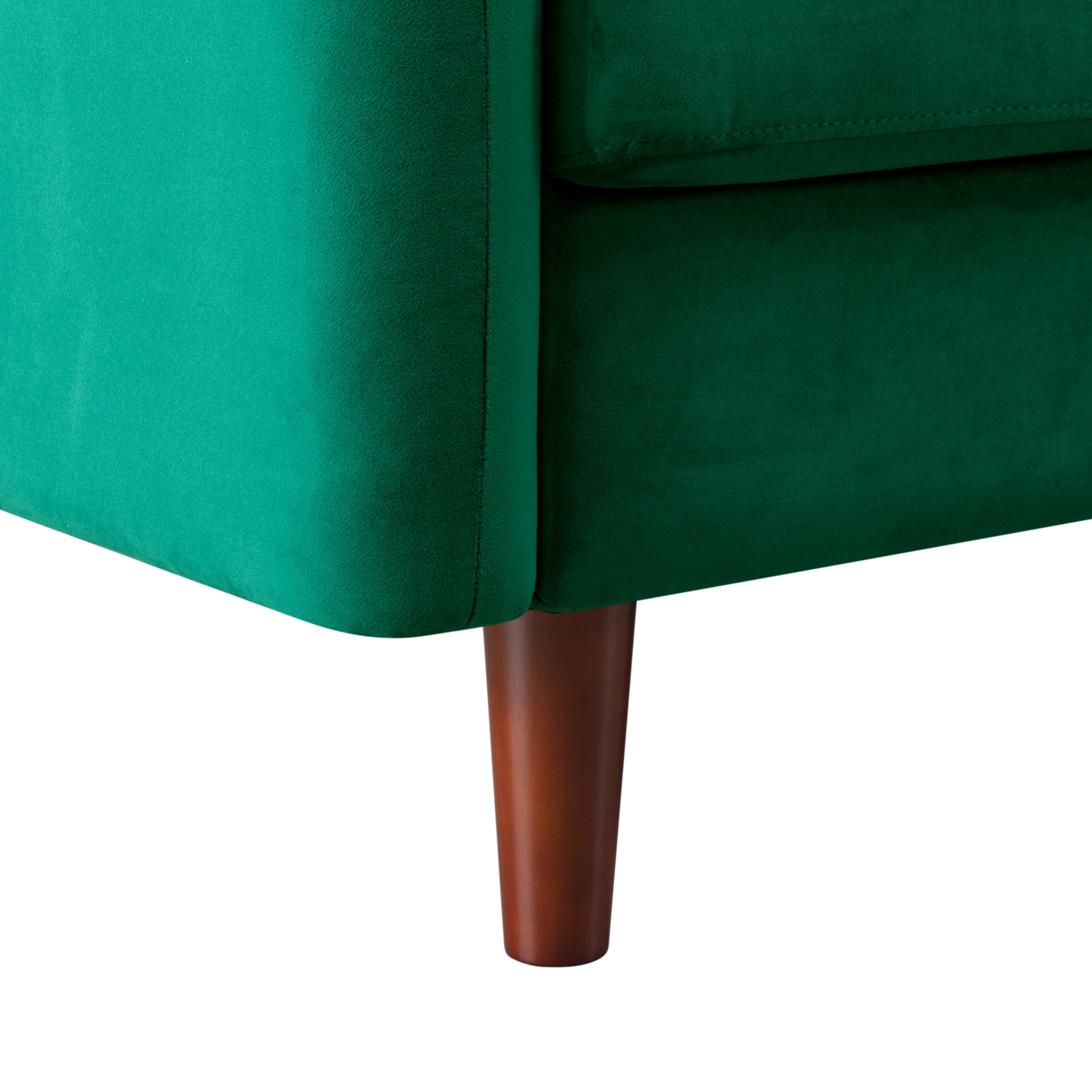 Green Upholstered Loveseat Sofa C840