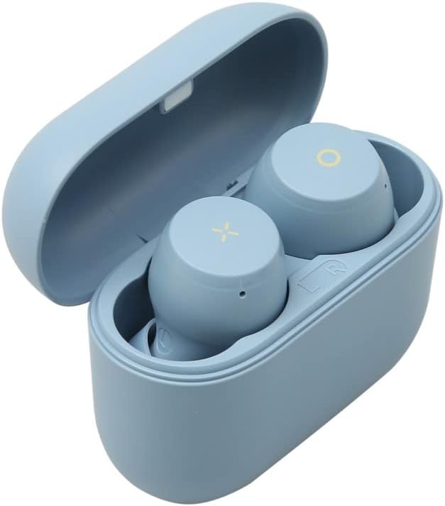 True Wireless Earbuds Bluetooth 5.0 IP55 Waterproof USB C Blue Pack of 2 A1197