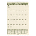 Recycled Monthly Wall Calendar M20308