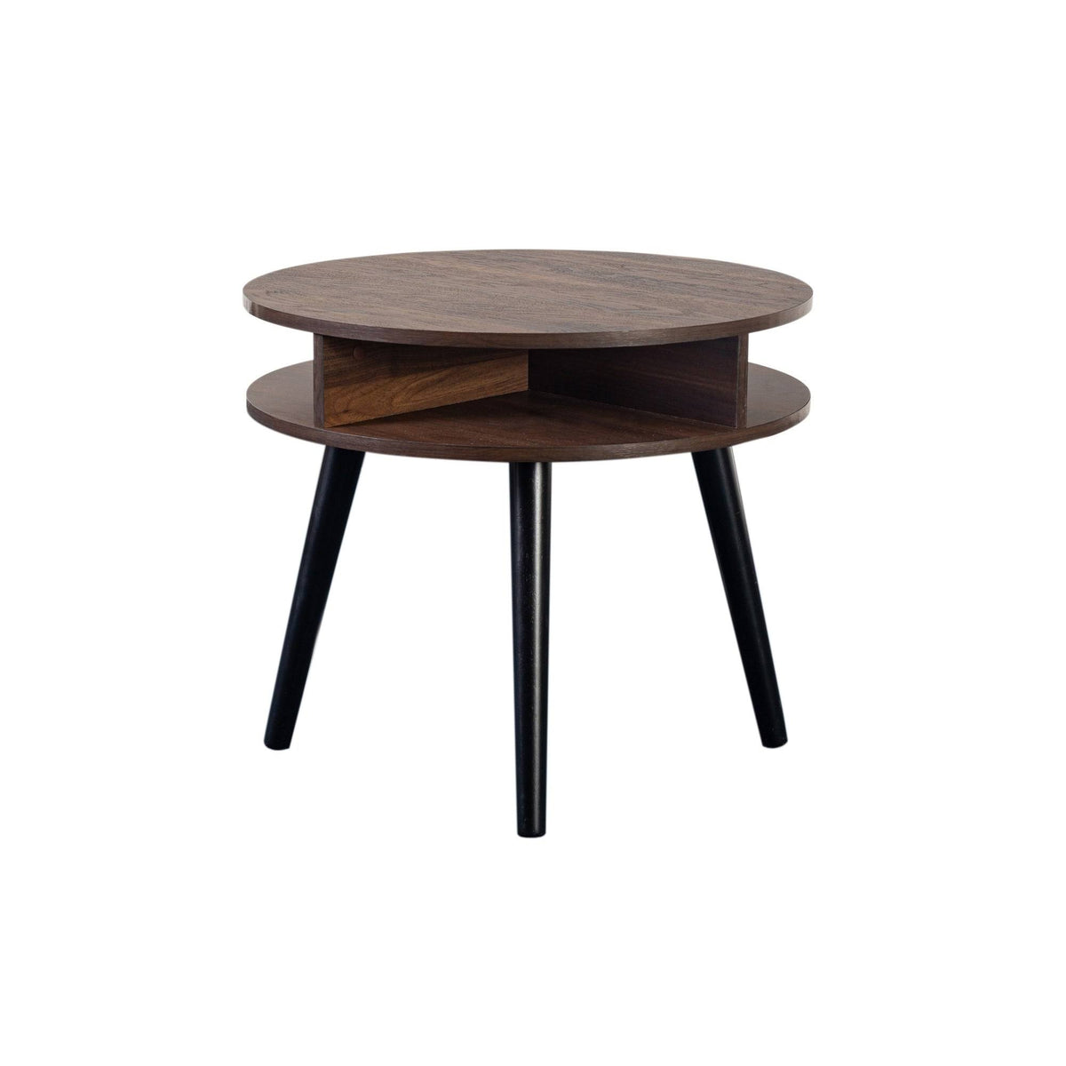 Mid-Century Modern End Table - Brown D92235