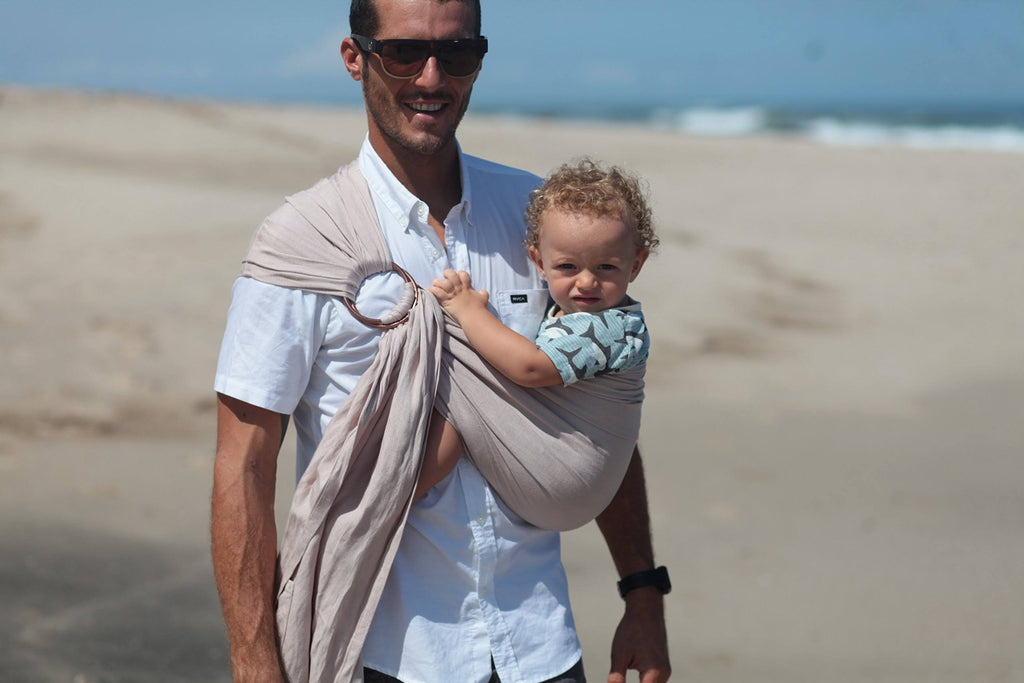 Baby Carrier Bamboo and Linen Fabric Wrap S67132