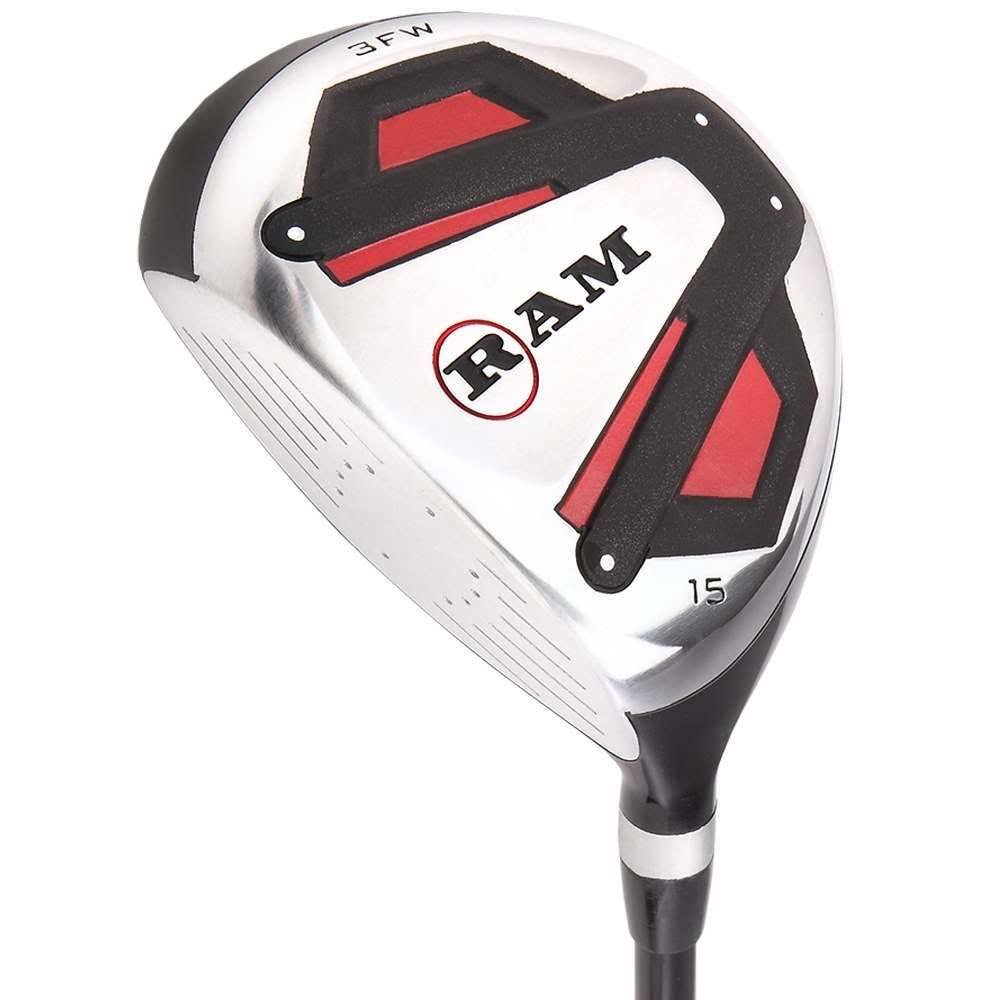 12pc Golf Clubs Set with Graphite Woods and Steel Shaft Irons S9678