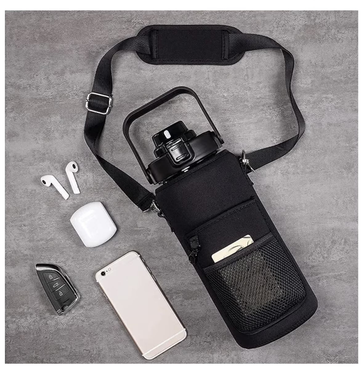 60 oz Water Bottle with Pocket I994400