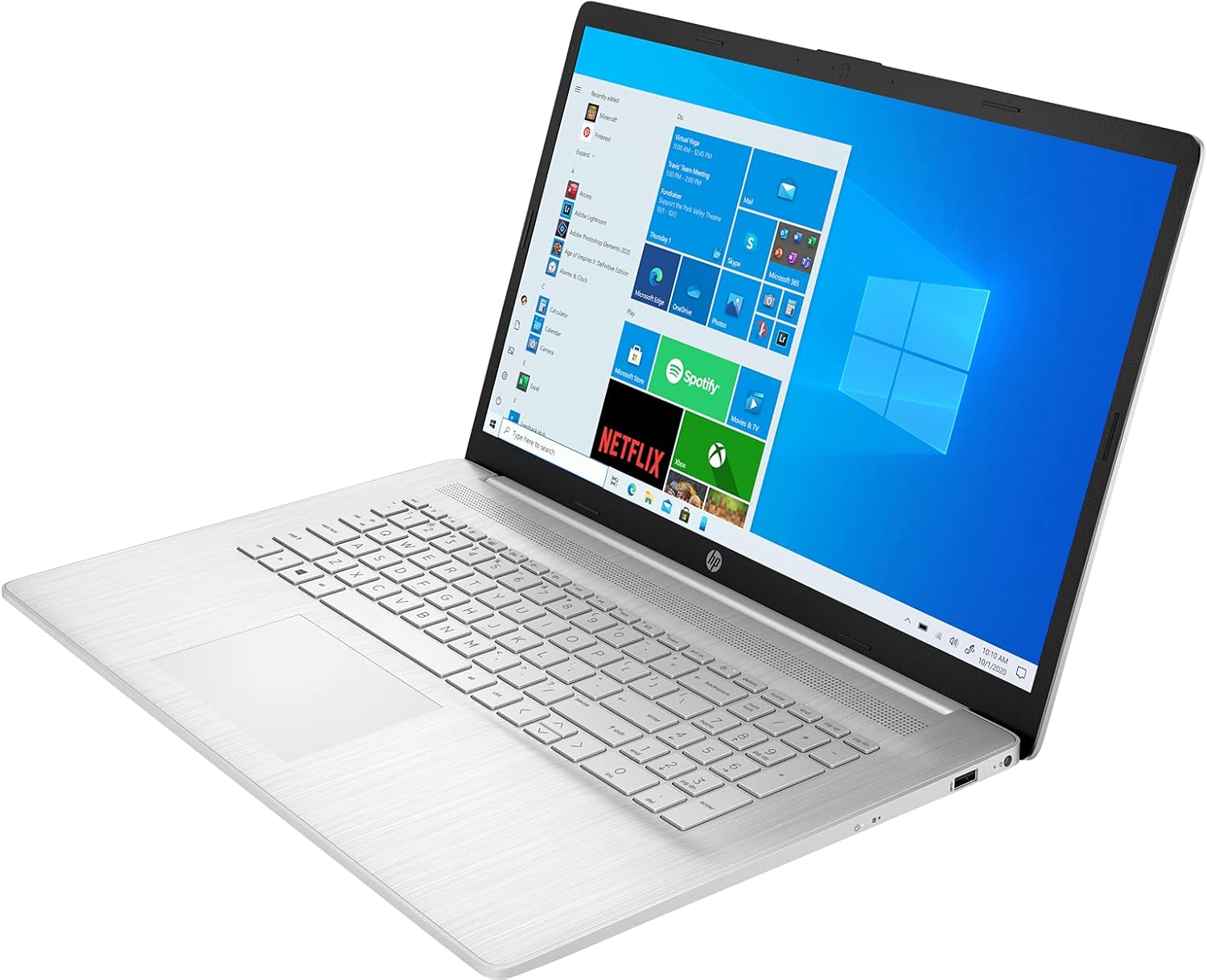 17.3 Touchscreen Laptop, AMD Ryzen 5 5500U, 16GB RAM, 512GB PCIe SSD + 1TB HDD, Win 10 H P551694