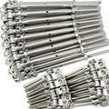 30 Pairs Steel Cable Railing Hardware Kit V374