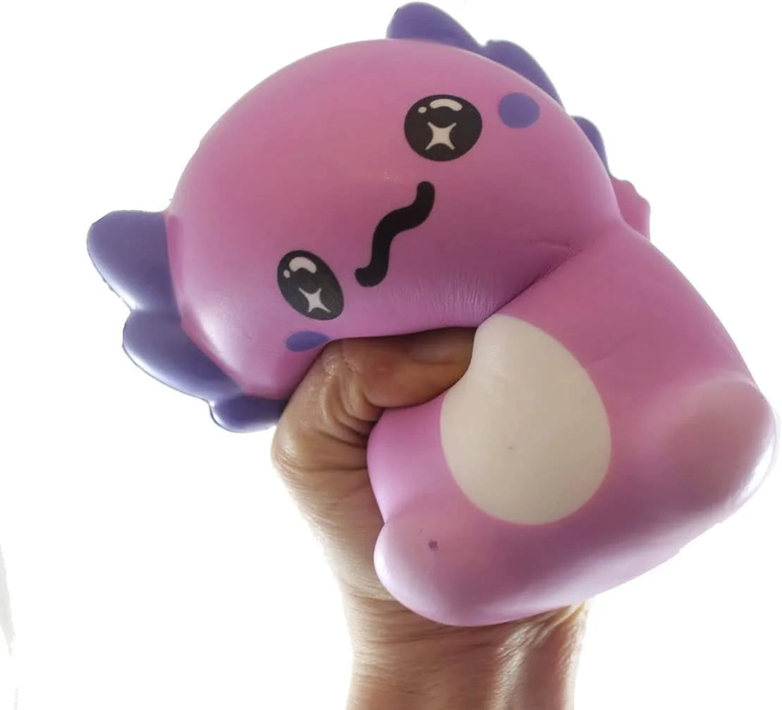 Large 6" Axolotl Slow Rise Squishy Toys A7561