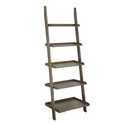 Driftwood Ladder Bookcase I8017
