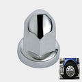 Chrome 33mm Lug Nut Covers, 60pcs with Removal Tool J226502