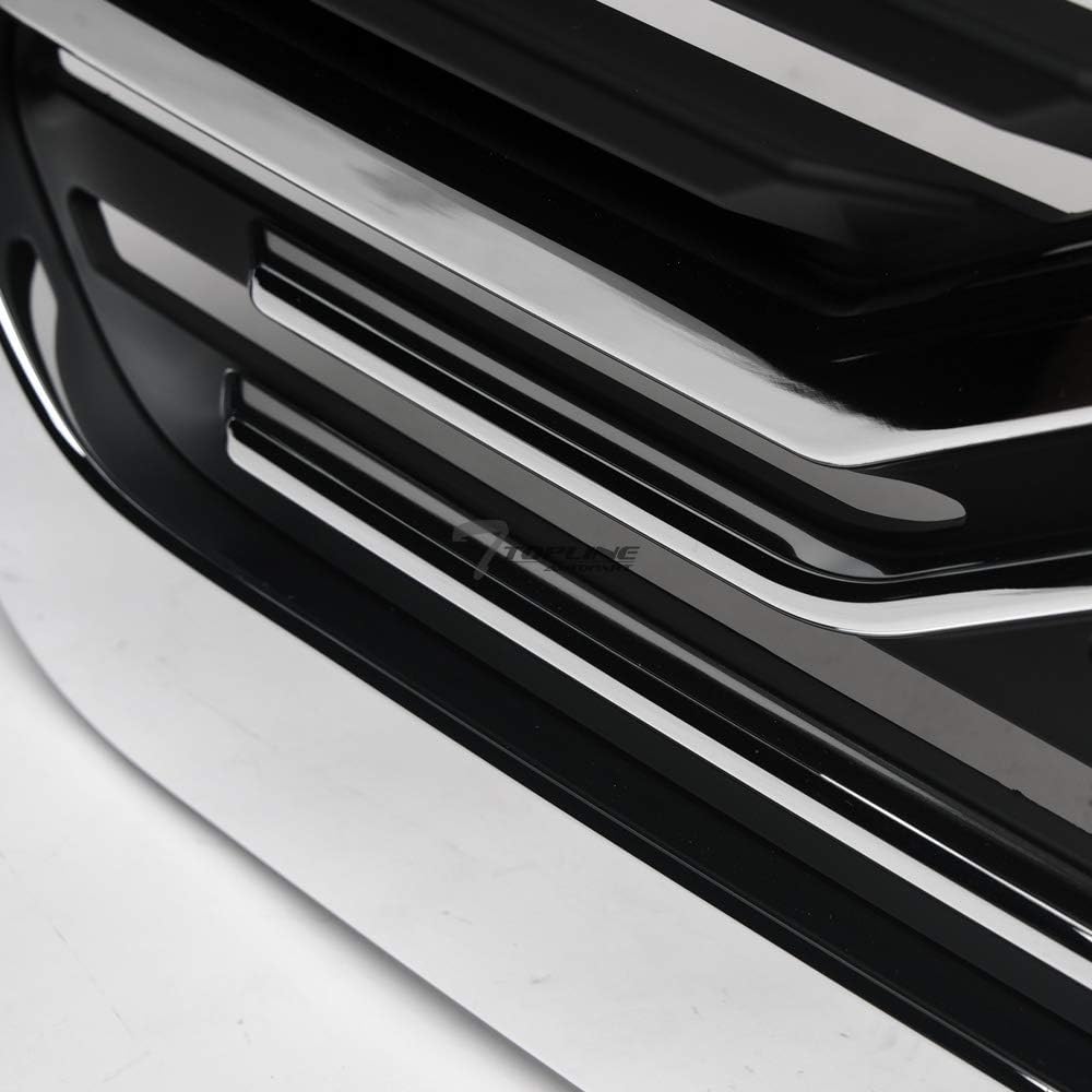 Chrome ABS Front Hood Bumper Grill Grille For Dodge Ram 1500 13-18 / Classic 19-22 A7242