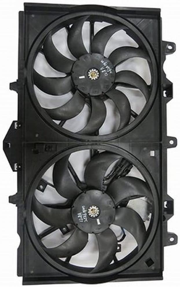 Radiator and A/C Condenser Fan Assembly with Fan Control Module H32579