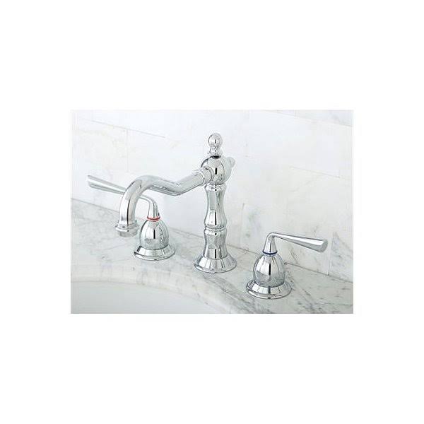 Oil Rubbed Bronze Widespread Lavatory Faucet with Brass Pop-Up N89752