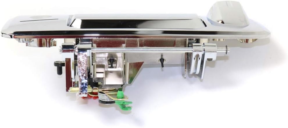Chrome Plastic Tailgate Handle with Cam and Key Holes Pack of 2 J28237