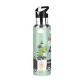 Stainless Steel Water Bottle with Straw Lid Vacuum Insulated 20 OZ I636503