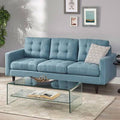 Blue Square Arm Sofa K425234