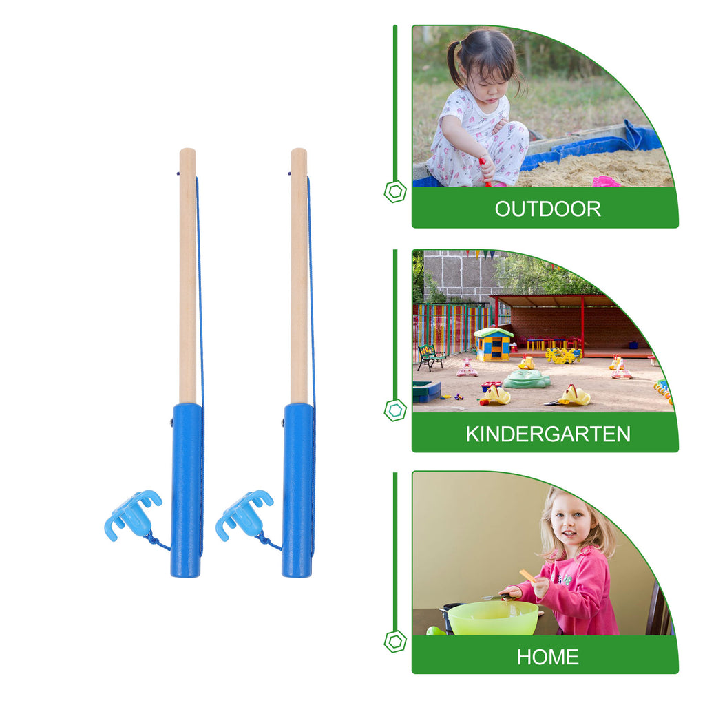 Magnetic Fishing Rod Wooden Game Educational Toy P80812