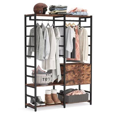 Rustic Brown Closet System P381
