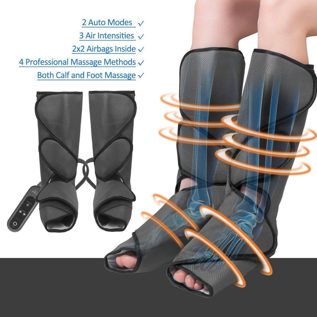 Leg Air Massager for Foot and Calf Circulation Massage with Handheld 3 T357156