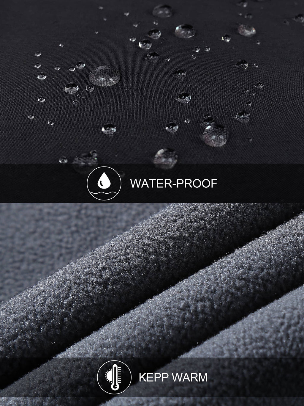 Fleece Lined Waterproof Snow Pants O592