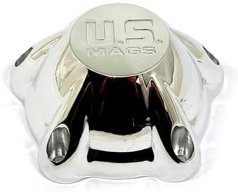 Polished Wheel Center Cap 4-1/16 OD Bolt-On A7393