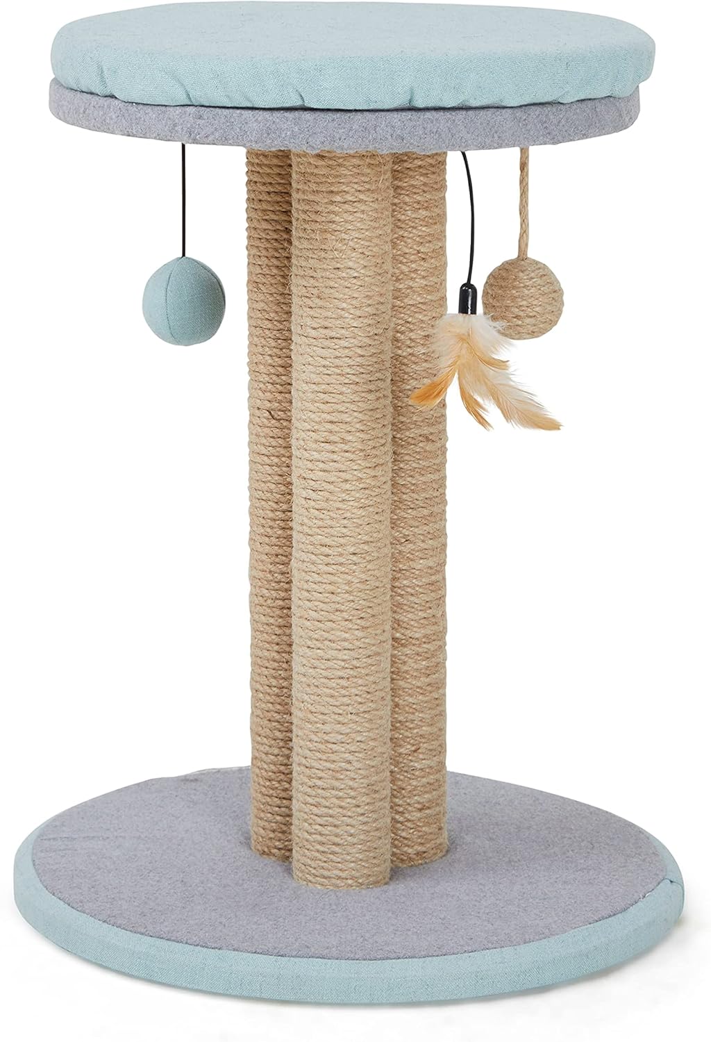 Cat Scratcher with 3-Sided Play Post, 20.5 H, 15.75 in U62568