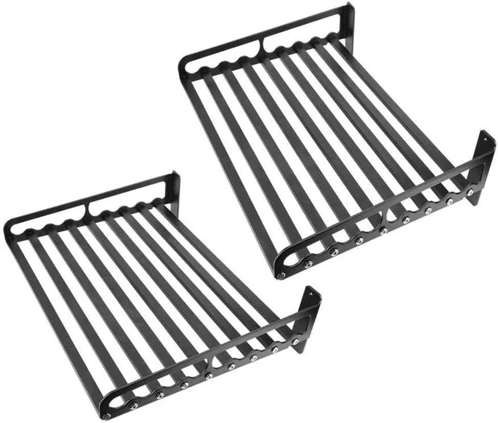 Black Wall Shelf for Kitchen Organizer U102
