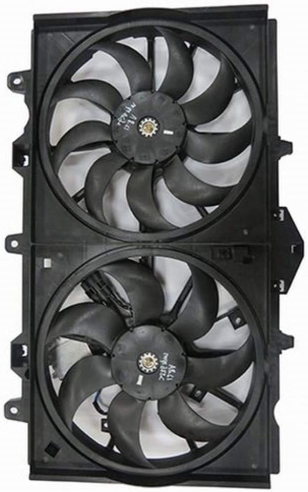 Radiator and A/C Condenser Fan Assembly with Fan Control Module H32579