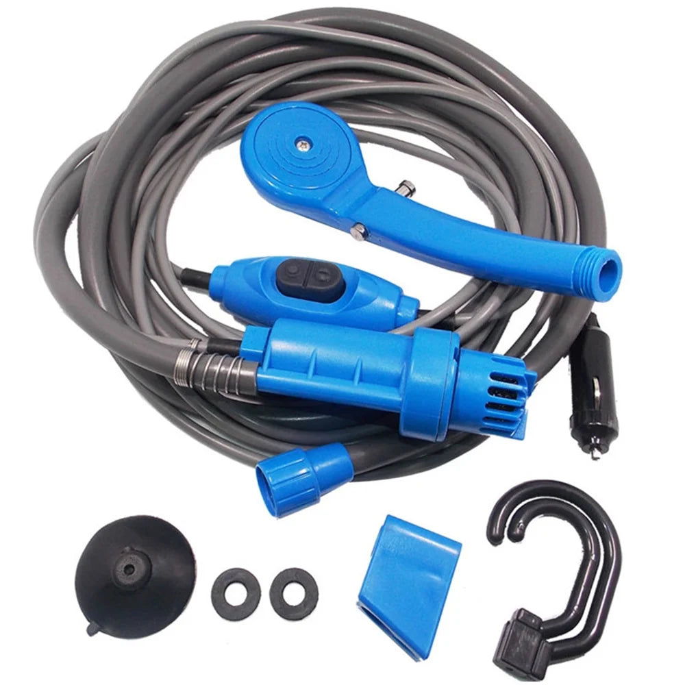 Portable Camping Shower Pump with 20L Collapsible Bucket K6339