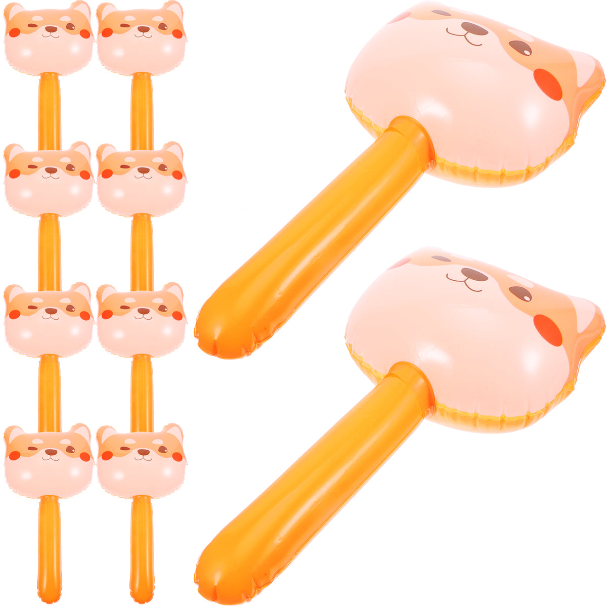 10pcs Inflatable Hammer Toys with Bell W130877