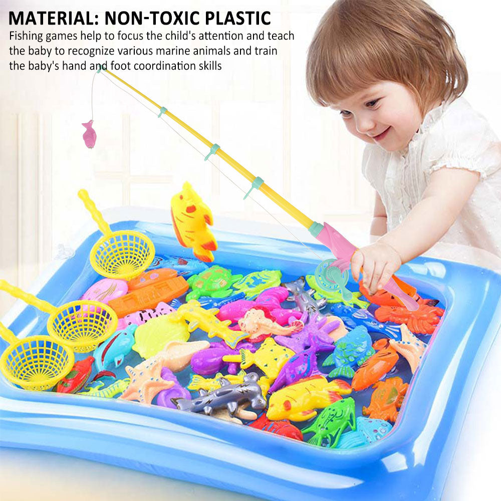 Magnetic Fishing Toy Game Plastic Play Water Children Toy L408174