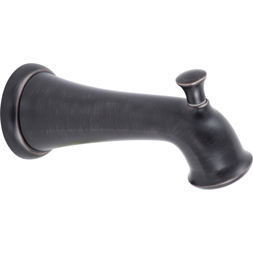 Venetian Bronze Tub Spout with Pull-Up Diverter B291