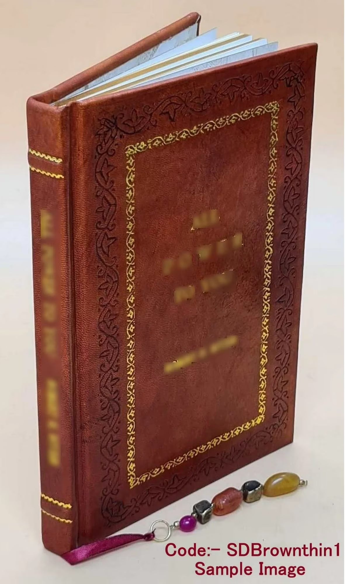 Premium Leather Bound Book I263