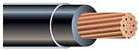 2 AWG 19-Stranded THHN Black Copper Building Wire 150ft N861131