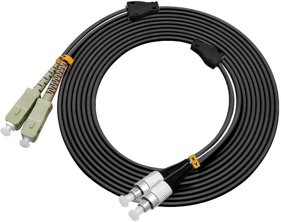50M LC to LC Outdoor Armored Duplex OM2 Fiber Optic Cable T135117