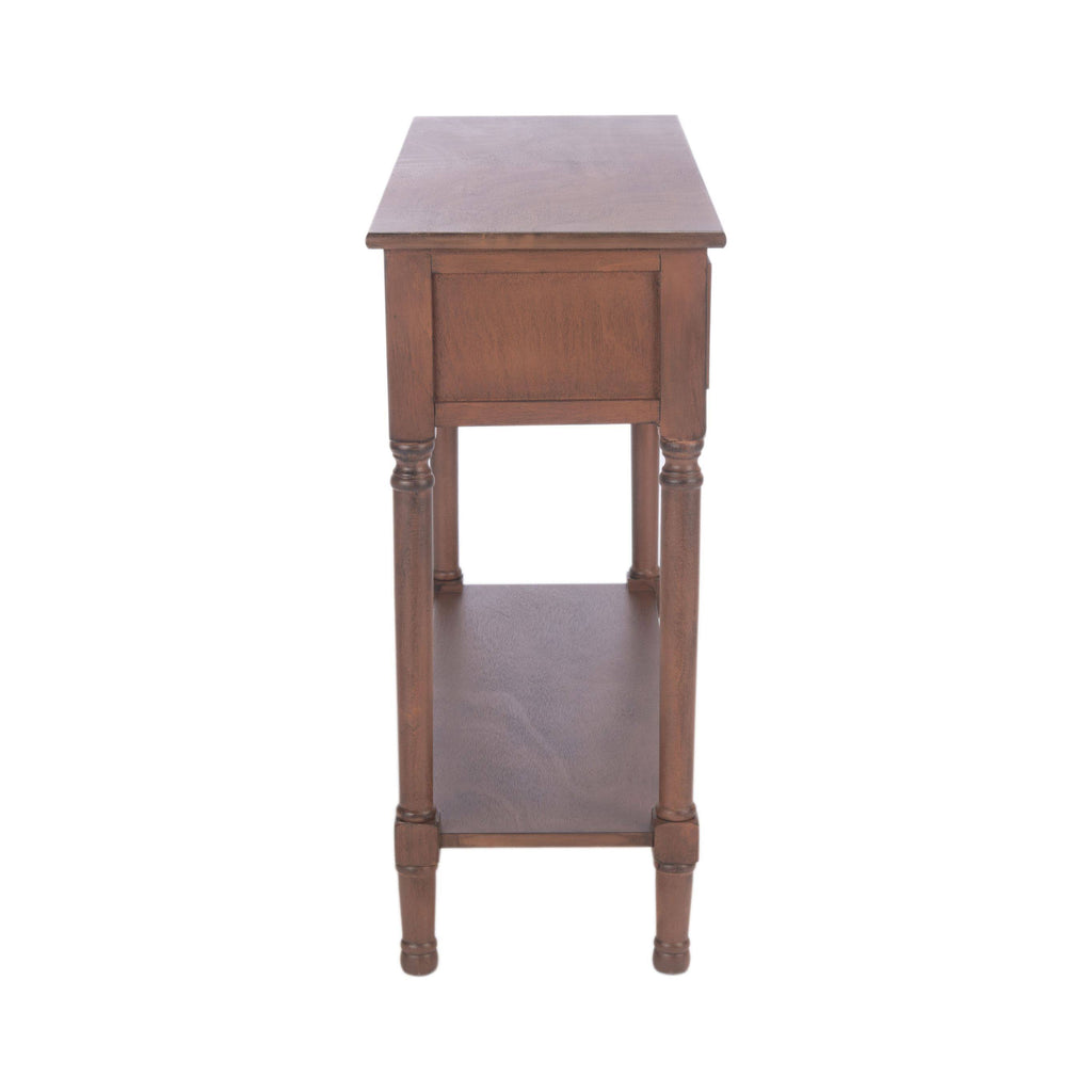 Brown 2 Drawer Console Table H58032