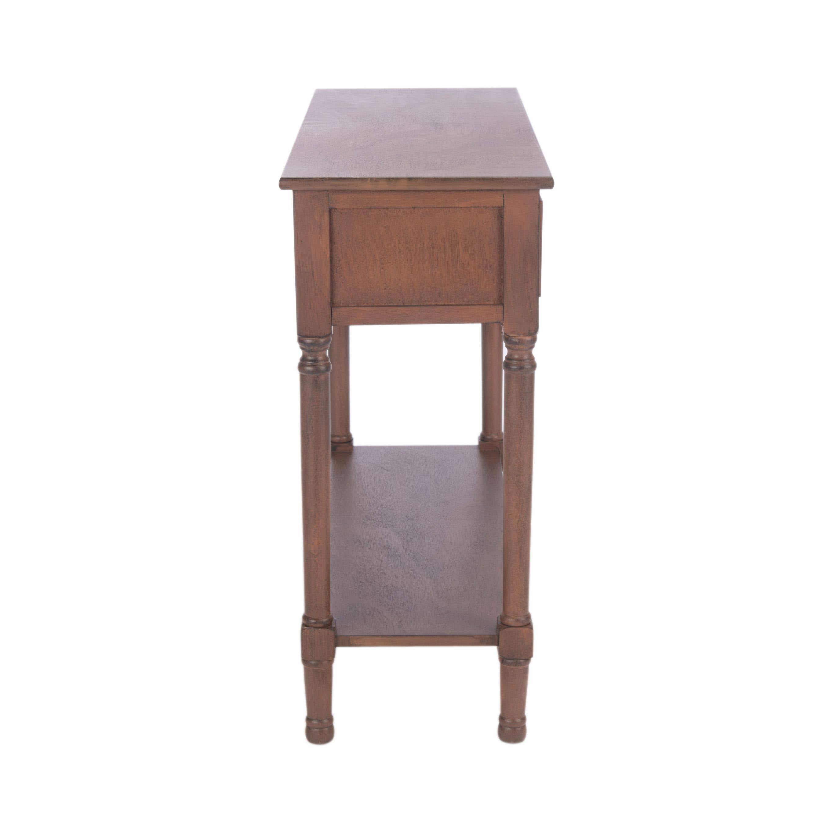 Brown 2 Drawer Console Table H58032