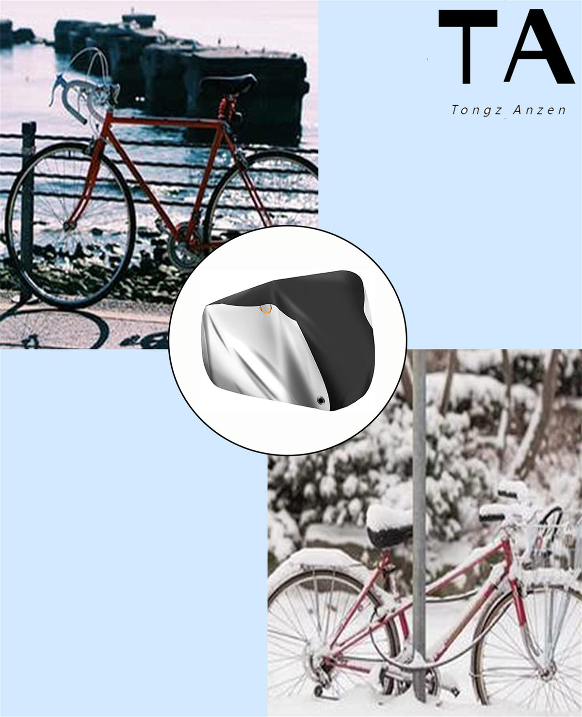 Waterproof Outdoor Bike Cover T29774
