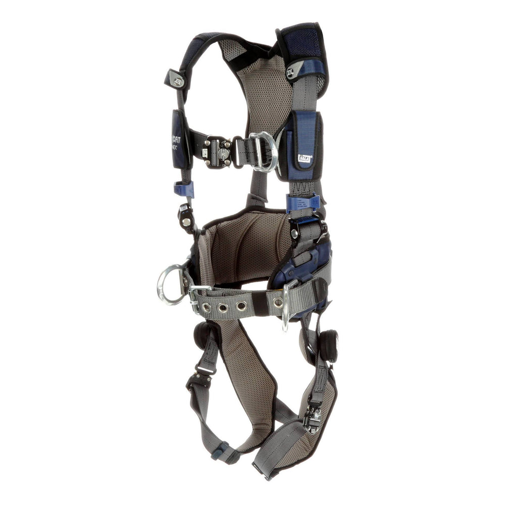X-Large Gray Construction Style Positioning/Climbing Harness H809745