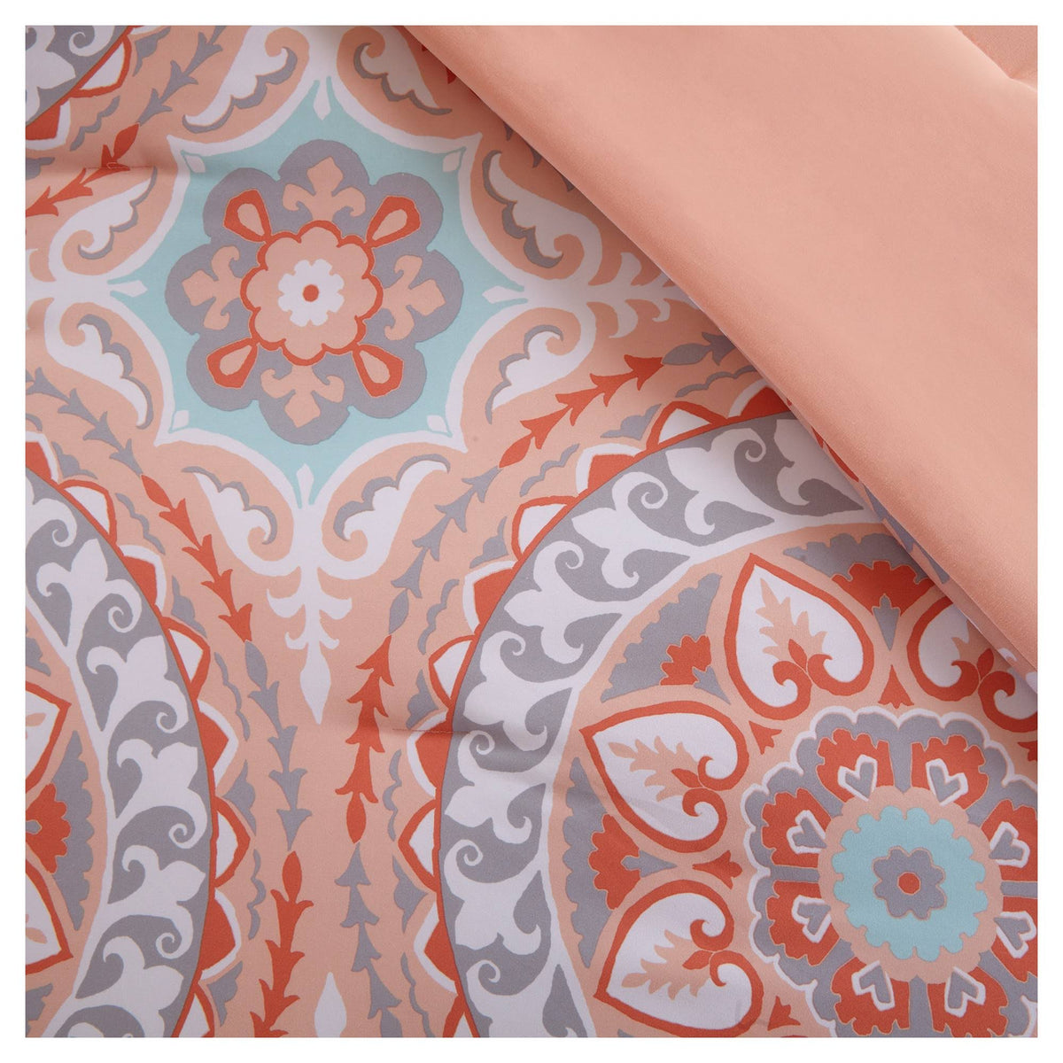Coral Cal King Comforter Set G954699