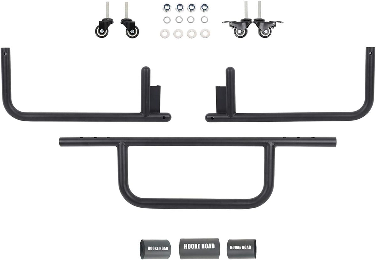 Hardtop Storage Rack Sliding Cart N7828