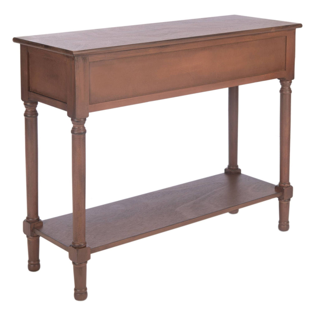 Brown 2 Drawer Console Table H58032